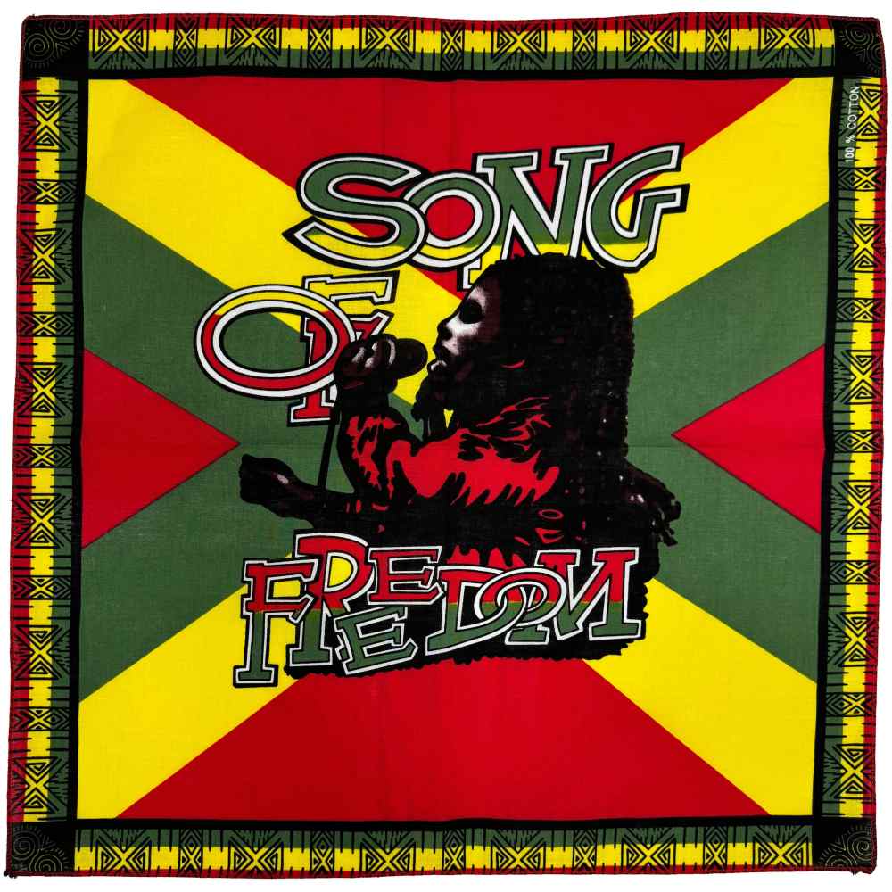 Zac's Alter Ego - Song of Freedom Bob Marley Bandana - Multicolours